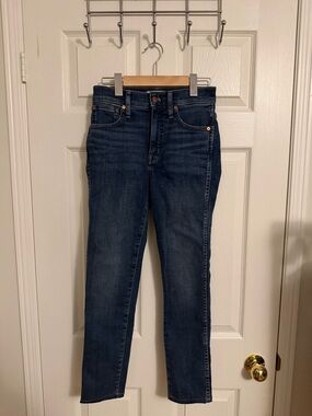 Madewell Dark Indigo Skinny Jeans